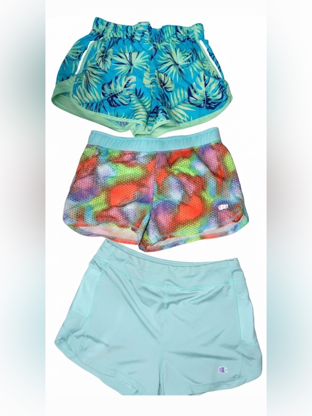 Girls xl champion,sketchers,xersion activewear shorts